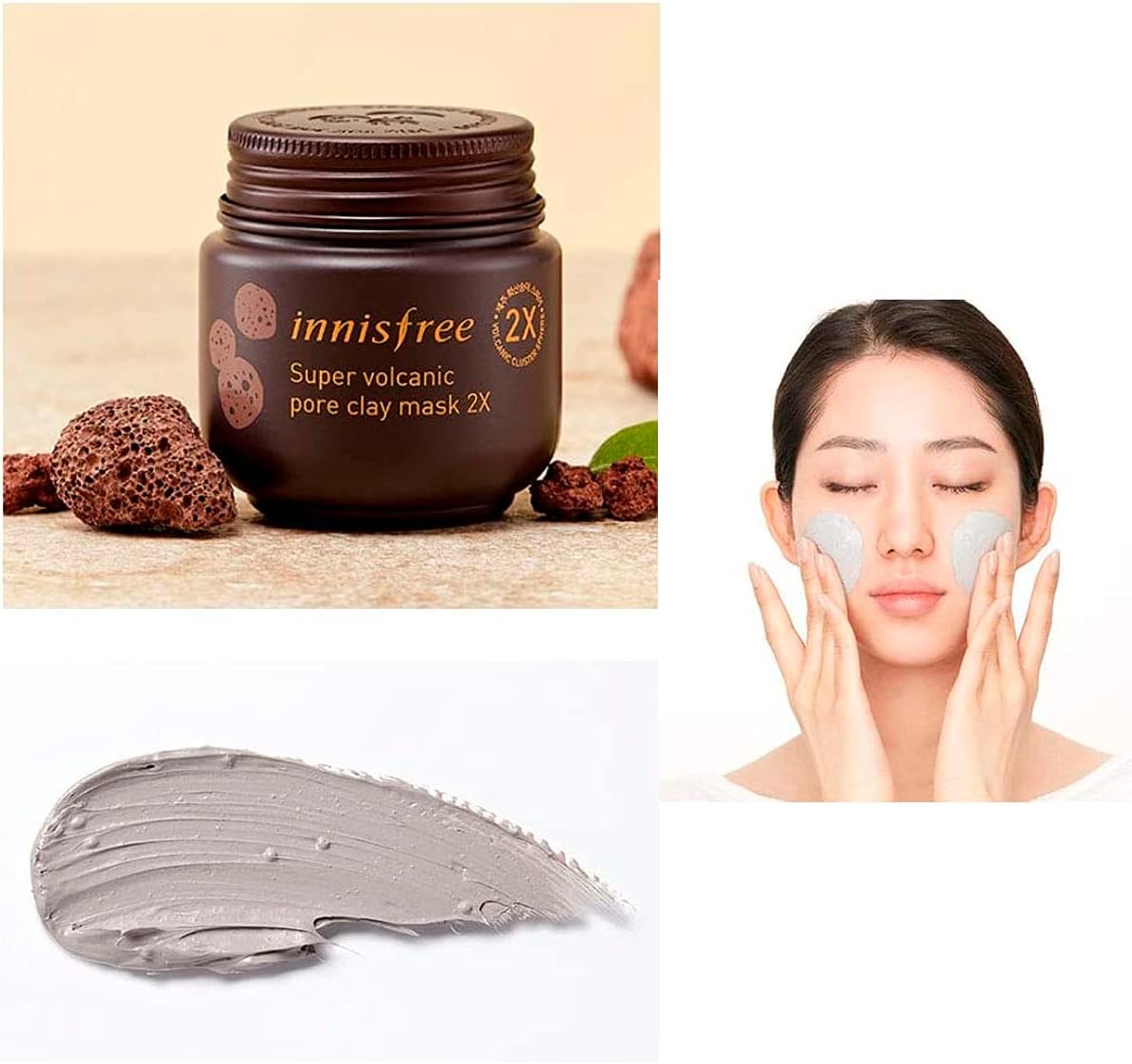 INNISFREE - Jeju Volcanic Pore Clay Mask