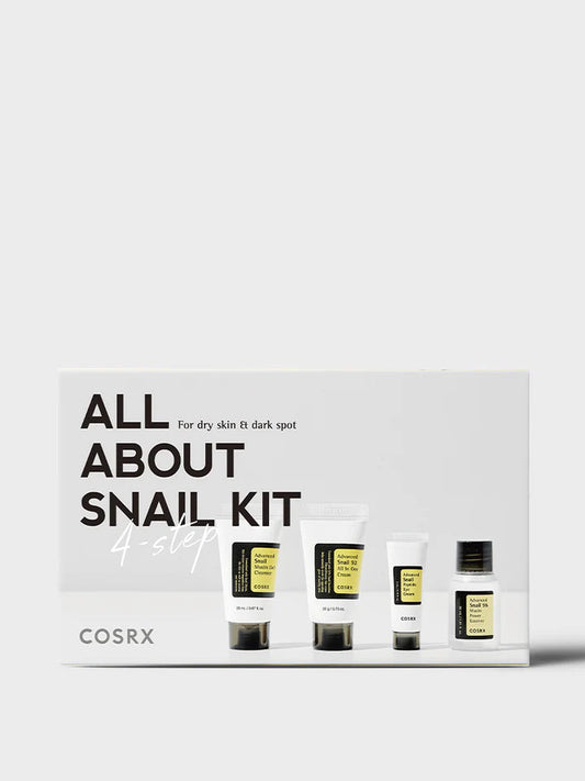 COSRX All about snail kit 4-step for dry skin & dark spot