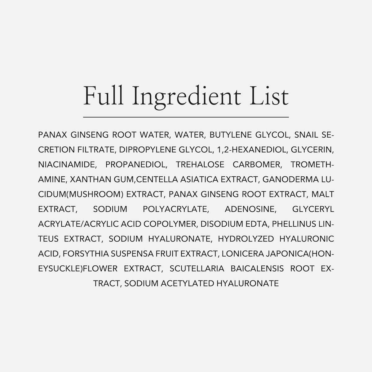 BEAUTY OF JOSEON - Revive Serum Ginseng + Snail Mucin