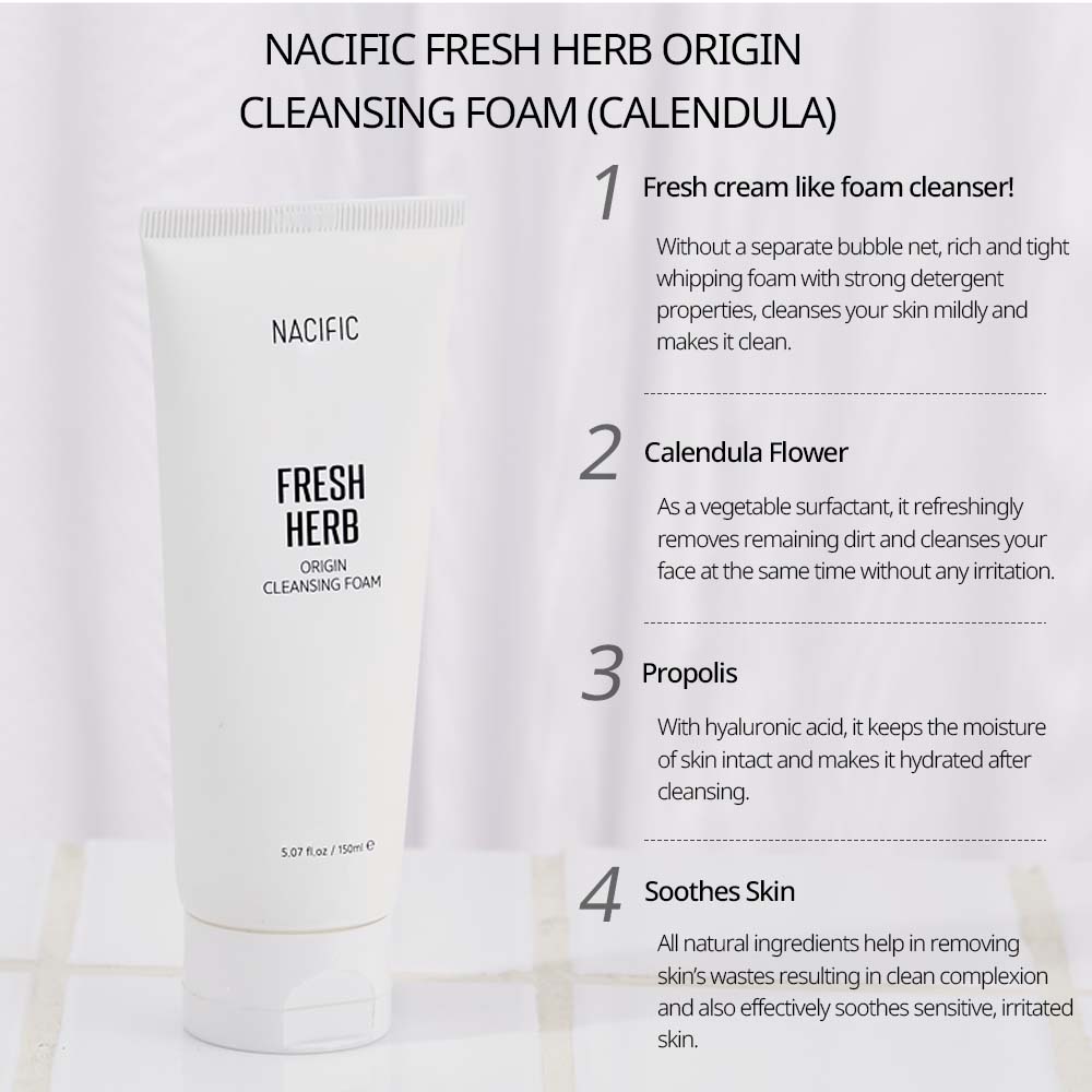 NACIFIC Fresh Herb Origin Cleansing Foam
