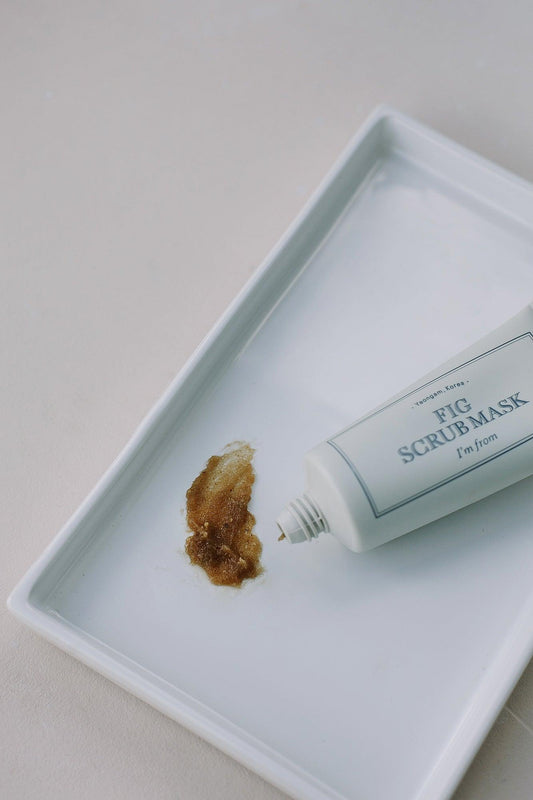 I'M FROM Fig Scrub Mask Mini