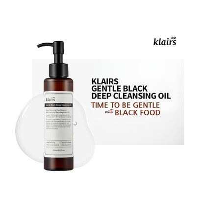 KLAIRS Gentle Black Deep Cleansing Oil