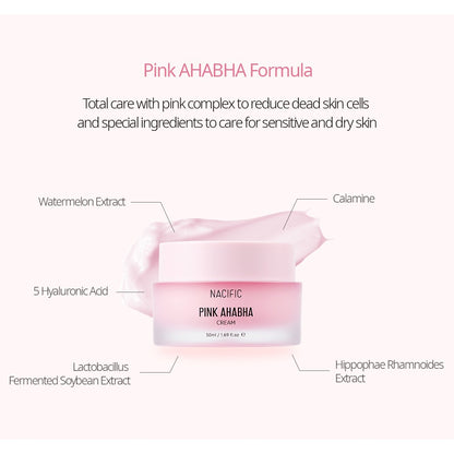 NACIFIC Pink AHA BHA Cream