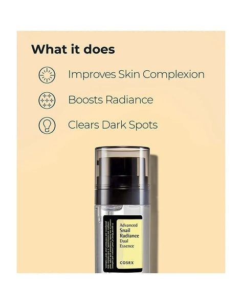 COSRX Advanced Snail Radiance Dual Essence