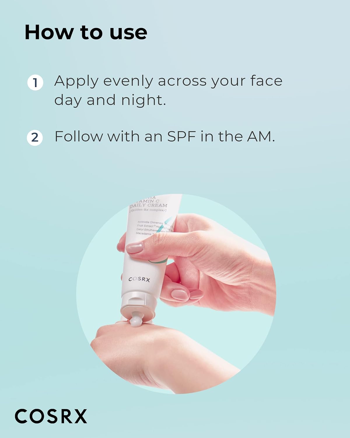 COSRX AHA/BHA Refresh Vitamin C Daily Cream