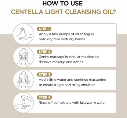 SKIN1004 Madagascar Centella Light Cleansing Oil
