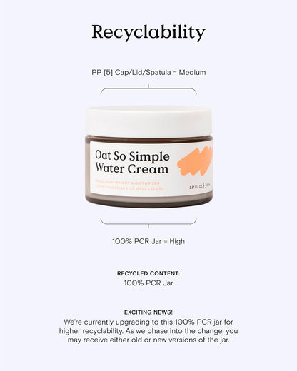 KraveBeauty Oat So Simple Water Cream