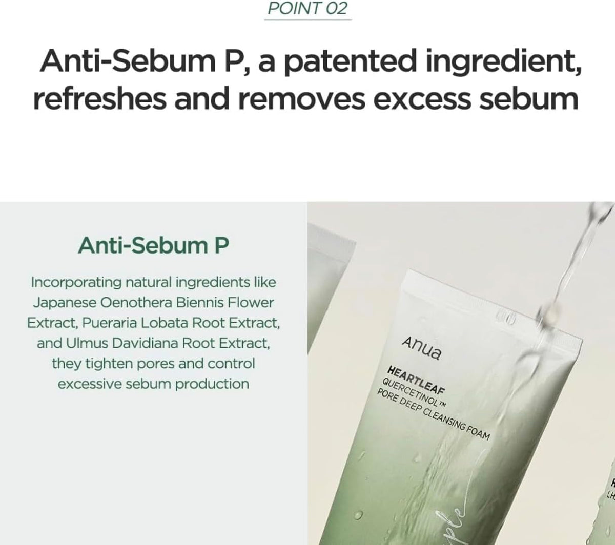 Anua Heartleaf Quercetinol Pore Deep Cleansing Foam