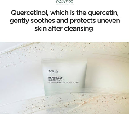 Anua Heartleaf Quercetinol Pore Deep Cleansing Foam