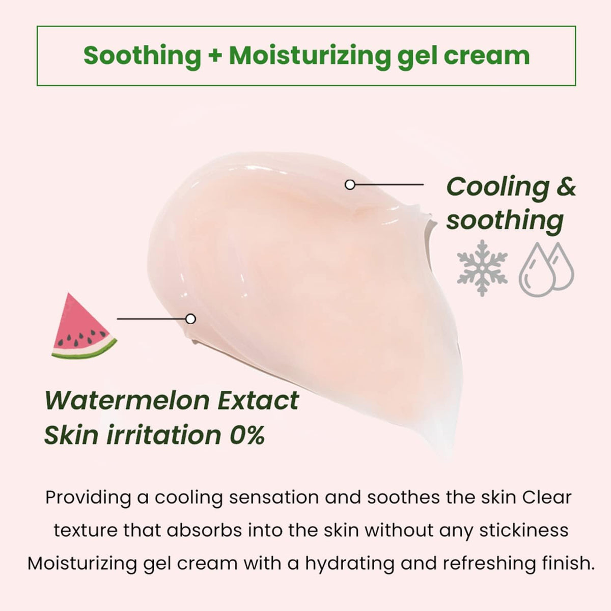 Heimish - Watermelon Moisture Soothing Gel Cream