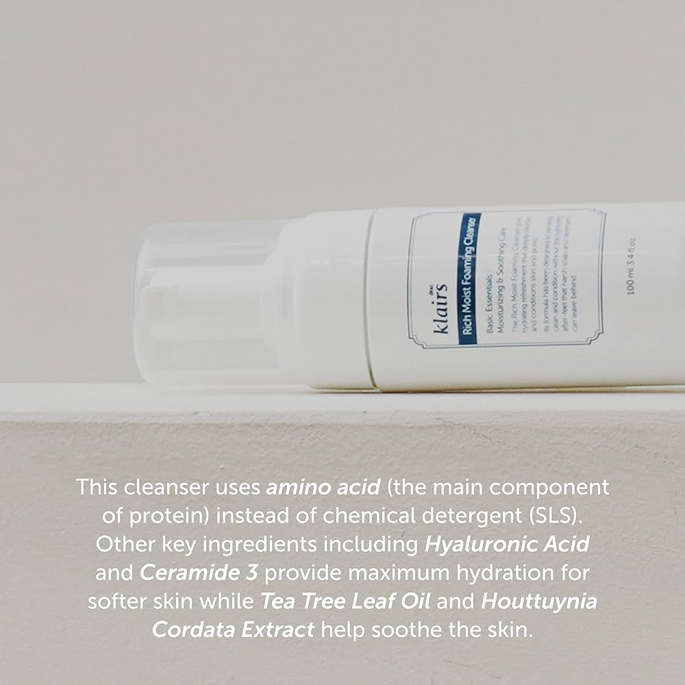KLAIRS Rich Moist Foaming Cleanser