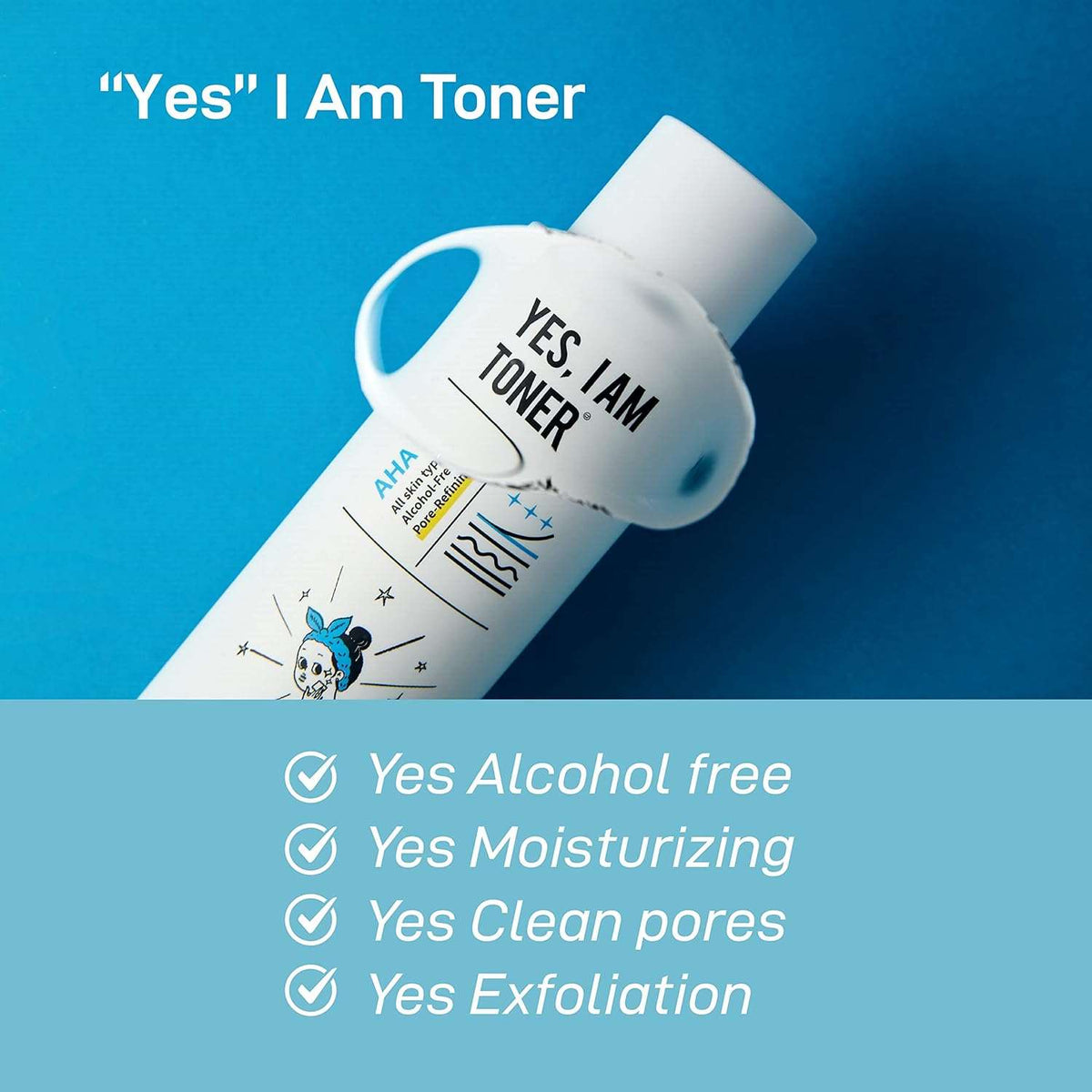 JUMISO Yes, I Am Toner AHA 5%