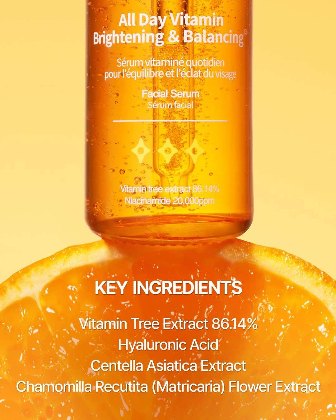 JUMISO All Day Vitamin Brightening & Balancing Facial Serum