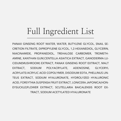 BEAUTY OF JOSEON - Revive Serum Ginseng + Snail Mucin