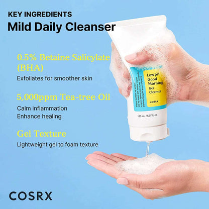COSRX Low PH Good Morning Gel Cleanser