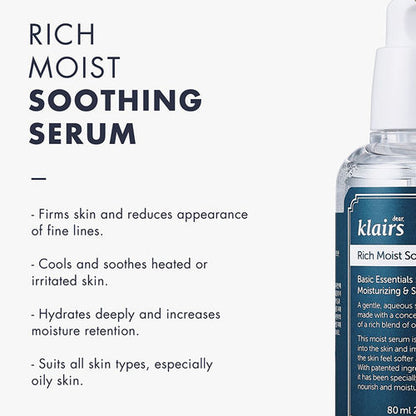 Klairs Rich Moist Soothing Serum