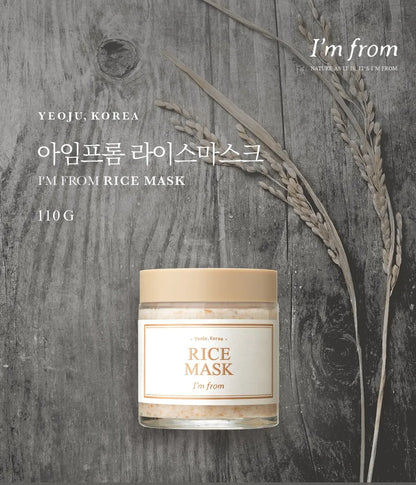 I'M FROM Rice Mask