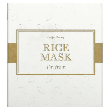 I'M FROM Rice Mask