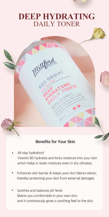Millford Deep Hydrating Daily Toner