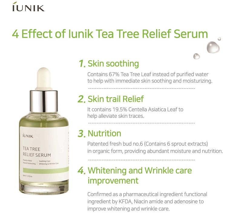 iUNIK Tea Tree Relief Serum
