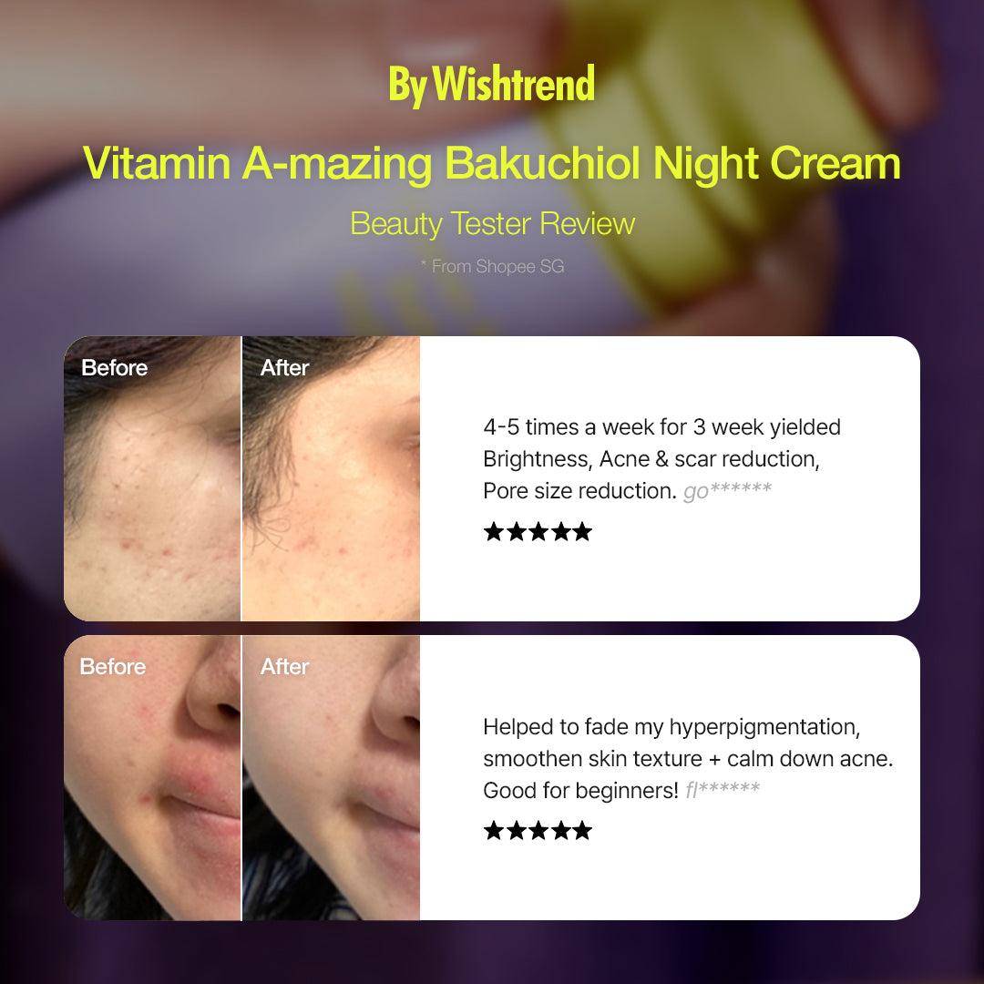 BY WISHTREND Vitamin A-mazing Bakuchiol Night Cream