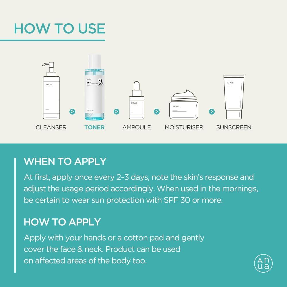 Anua BHA 2% Gentle Exfoliating Toner