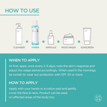 Anua BHA 2% Gentle Exfoliating Toner