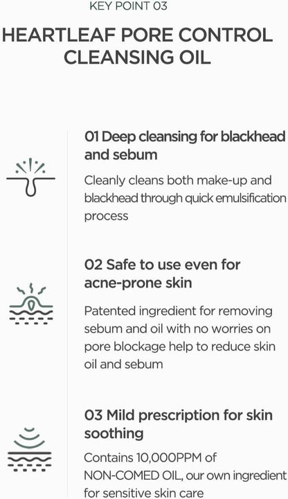 Anua Heartleaf Pore Control Cleansing Oil Mini