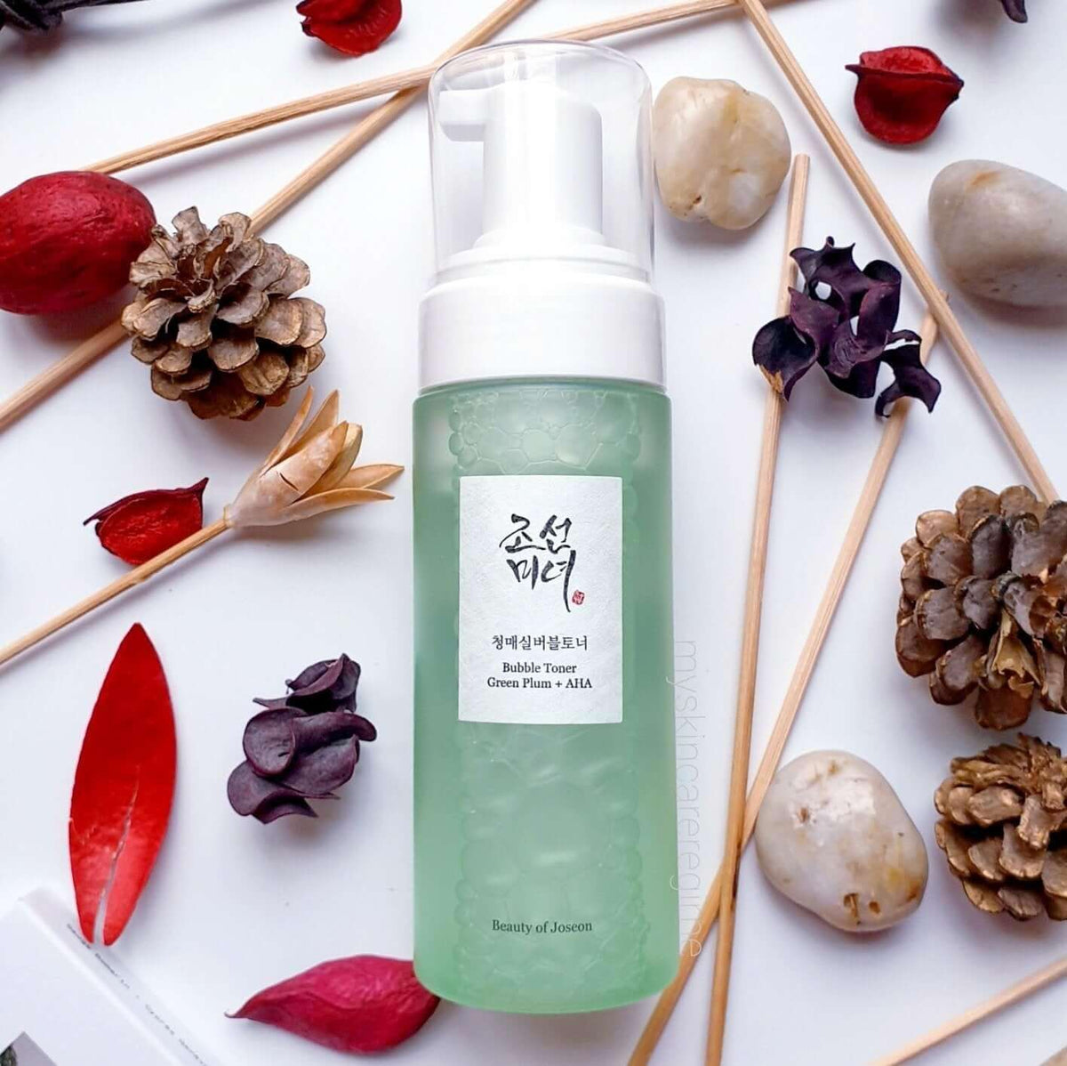 Beauty of Joseon Bubble Toner Green Plum + AHA