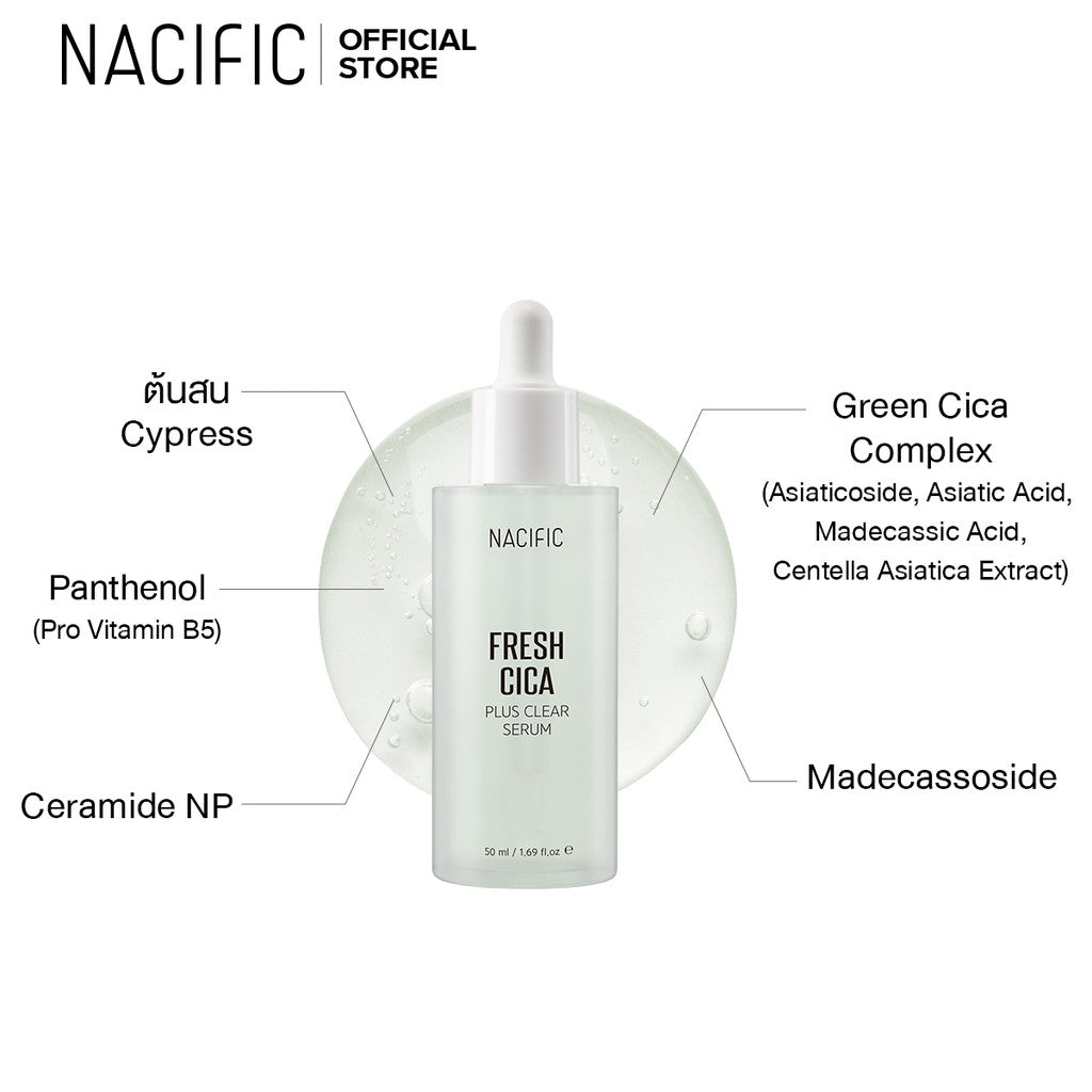 NACIFIC Fresh Cica Plus Clear Serum