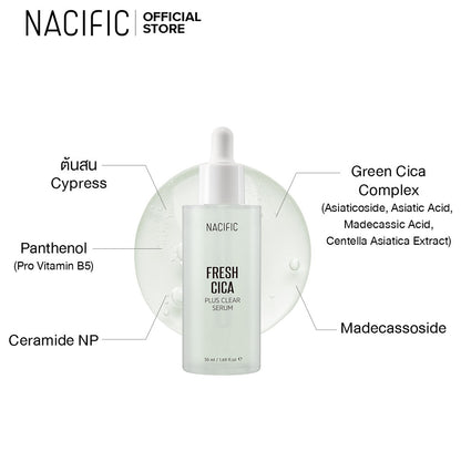 NACIFIC Fresh Cica Plus Clear Serum