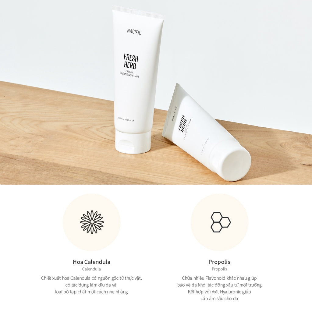 NACIFIC Fresh Herb Origin Cleansing Foam