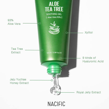 NACIFIC Aloe Tea Tree Soothing Gel
