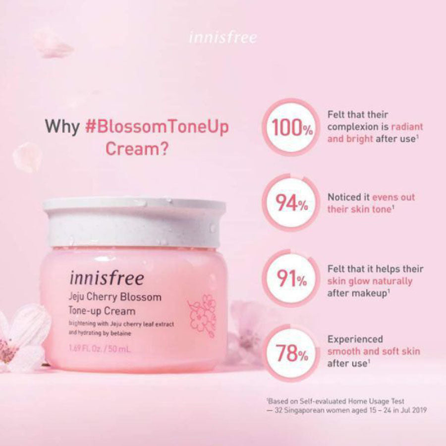 INNISFREE Jeju Cherry Blossom Tone-Up Cream