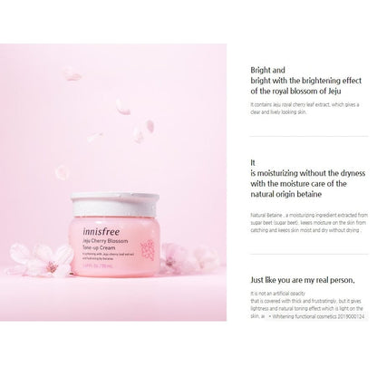 INNISFREE Jeju Cherry Blossom Tone-Up Cream