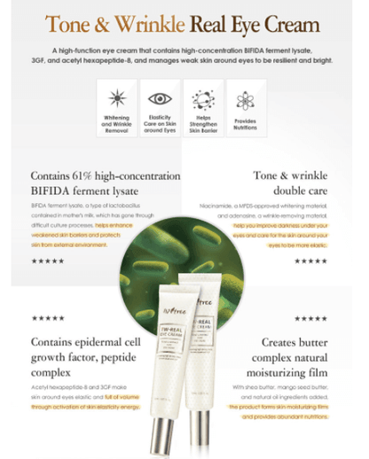 Isntree - Tw Real Eye Cream