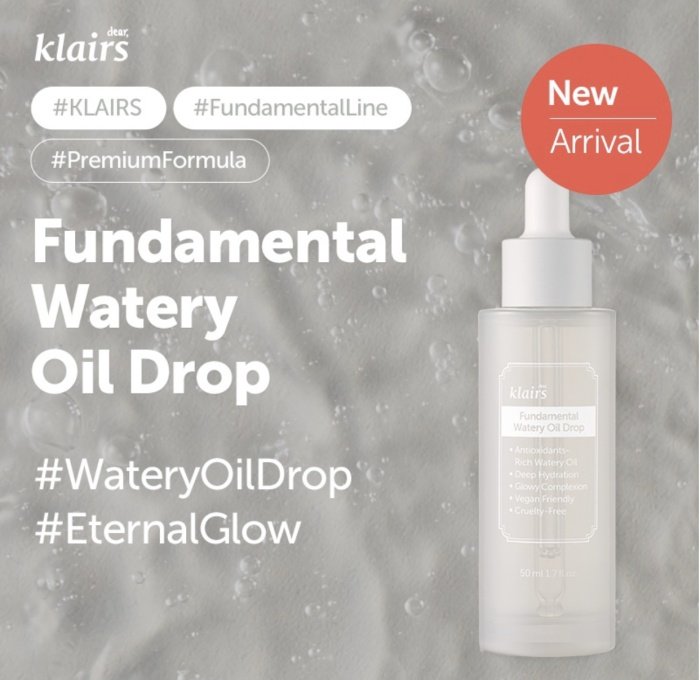 Klairs Fundamental Watery Oil Drop