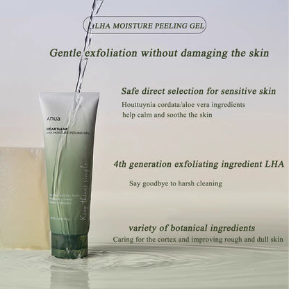 Anua Heartleaf LHA Moisture Peeling Gel