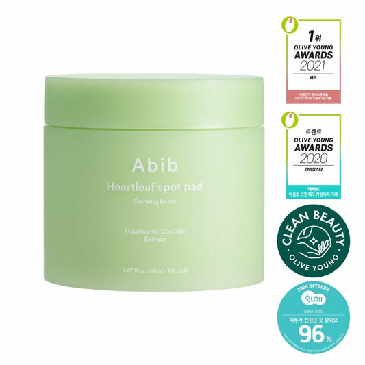 Abib Heartleaf Spot Pad Calming Touch 80 Pads