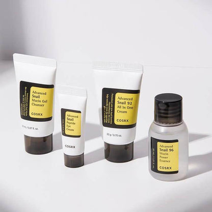 COSRX All about snail kit 4-step for dry skin & dark spot