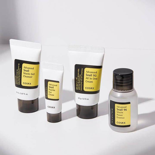 COSRX All about snail kit 4-step for dry skin & dark spot