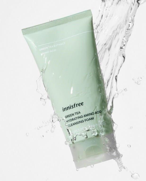 INNISFREE Green Tea Hydrating Amino Acid Cleansing Foam